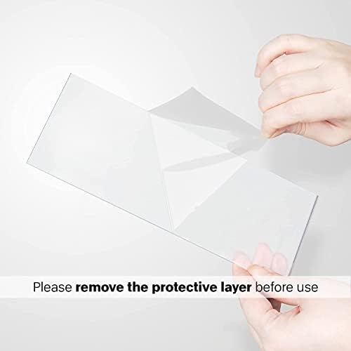 20Pcs Moveable Shelf Label Holders, 20x7.5x2cm Clear Shelves Tags, Transparent Shelf Markers for Office Classroom Library(20 White Insert Included)