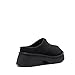 DREAM PAIRS Women's Platform Mules Faux Suede Slip on Memory Foam Non-Slip Lightweight Closed Toe Clogs Slippers Shoes,Size 9,Black,DWUMMU2507