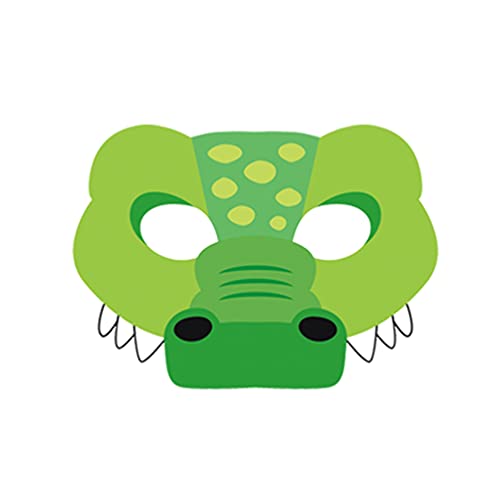 ifundom 12 Peça Favores Do Partido Do Traje Máscaras de Animais Animal Com 8 Diferentes Animais Vira