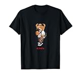 Men's Women's Kids Teddy Bear Graphic Cool Designs Funny T-Shirt Small