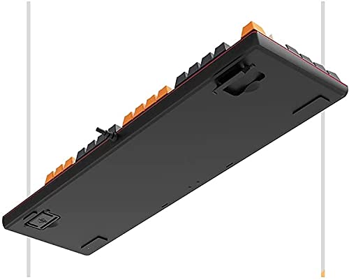 Teclado Gamer feiyx Ergonomico RGB USB-A QWERTY miniatura 3