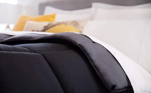 image for LINENSPA Reversible Down Alternative Comforter and Duvet Insert - All-