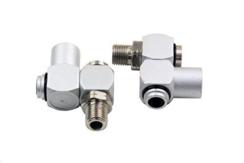 US PRO Tools Z-Swivel Air Line Hose Connector 1/4'' BSP X 2 8319
