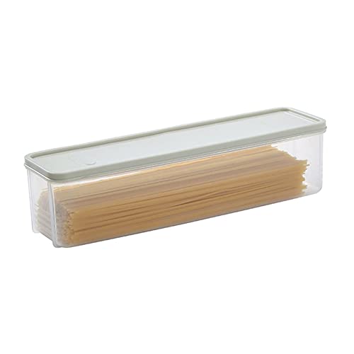Chaoshu パスタケース パスタ入れ物 ガラス パスタ保存容器 キャニスター プラスチック 密閉 ッチン プラスチック 貯蔵容器 保存容器 密閉 プラスチック 防湿 ッチン収納 密封保存瓶 蓋付き プラスチック グリーン コーヒー豆 お箸など (グリー