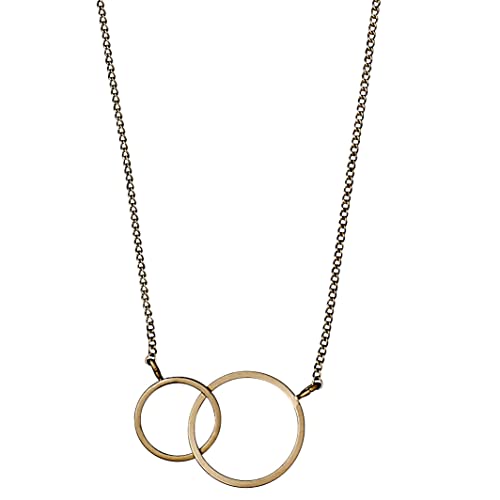 Collier Harper Pilgrim plaqué argent ou or le cadeau idéal pour marquer un anniversaire