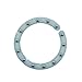 10PCS Plastic Plane Thrust Ball Bearing Automotive Engineering Machinery Parts Inner Diameter 50MM Outer Diameter 65MM