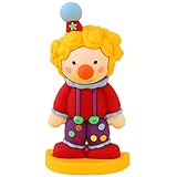 Design vibrant et amusant : cette figurine de clown présente un design coloré et vivant, apportant un sentiment de joie et d'excitation à n'importe quel espace..Ses couleurs vives et ses caractéristiques ludiques en font une pièce décorative parfaite pour les soirées sur le thème du cirque, les carnavals ou toute autre occasion festive.