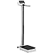 Digital Physician Scale with Height Rod, 600 Lbs Capacity, 11-1/2