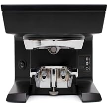 PUQpress Gen 5 M2 Automatic Coffee Tamper, Calibrated Espresso Tamper, Fits Nuova Simonelli & Victoria Arduino Mythos 1 & Mythos 2 Grinders, Adjustable Tamping Profiles & Pressure Black, 54.3 MM