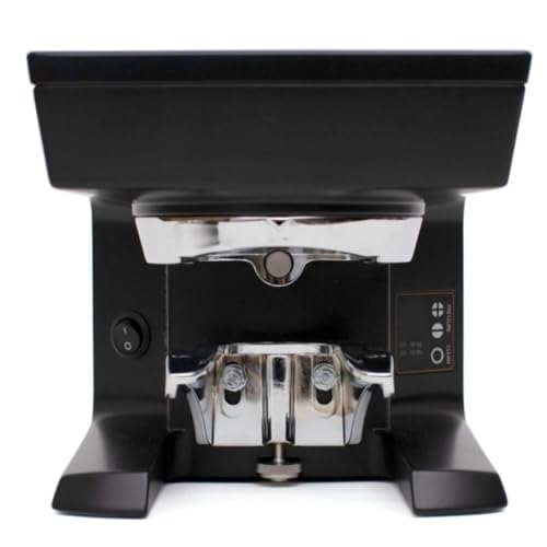 PUQpress Gen 5 M2 Automatic Coffee Tamper, Calibrated Espresso Tamper, Fits Nuova Simonelli & Victoria Arduino Mythos 1 & Mythos 2 Grinders, Adjustable Tamping Profiles & Pressure (Black, 58.3 MM)