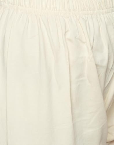 Image of Fabindia Womens Cotton Regular fit Churidar Pants