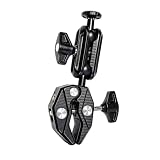 Supporto per morsetto per fotocamera con gamba per treppiede