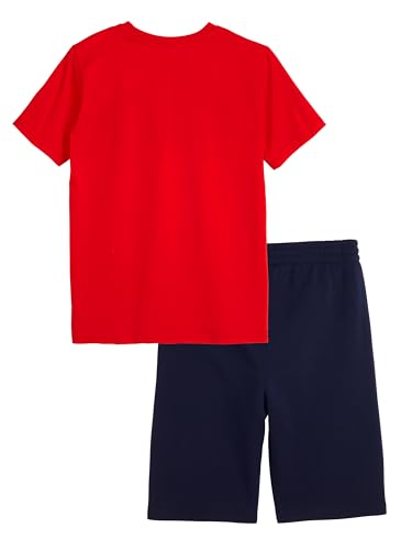 Image of PUMA Kids Graphic T-Shirt & Fleece Short Set (Toddler)