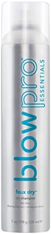 blowpro Faux Dry Shampoo with Pure Protein Blend - Remove Oil and Product Build Up without Water - No Crunch Residue- For Fresh and Clean Hair with Volume - Quick Hair Style Fix - 7 oz