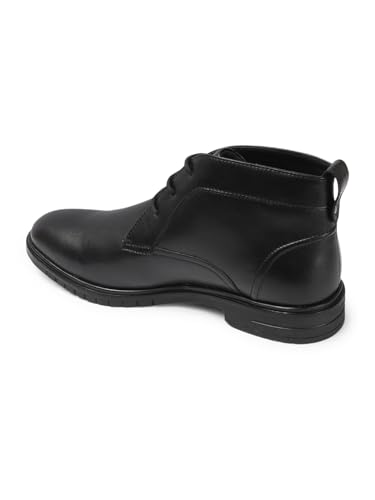 Image of Carlton London Men's Chelsea Boots With Lace-Up Round Toe Casual Boots, Party Use