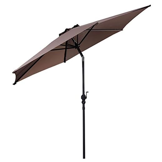 10ft Outdoor Patio Umbrella for Sunshade