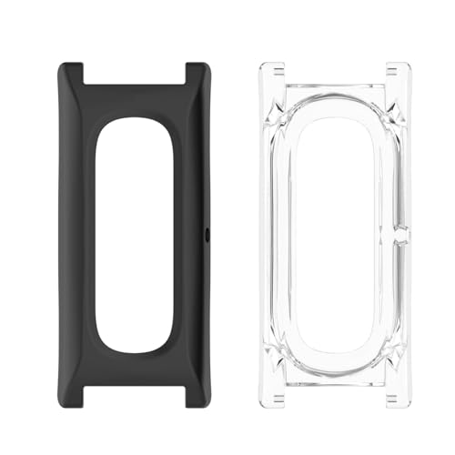 �yFaygtni�zFitbit�Ή��p Air�Ή��p �P�[�X PC�� ������ 12mm�J�� ��ʃt�B�����Ȃ� �����J�o�[ �y�� �ϏՌ� DIY�œK �}�b�g�u���b�N&�N���A