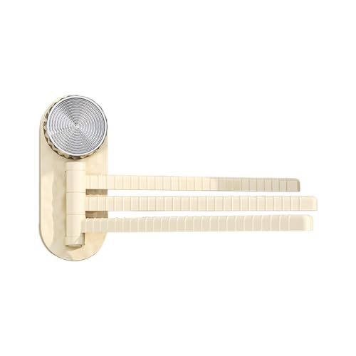 Soporte para Toallas, Perchero de 3 Brazos Sin Taladro con Ventos...