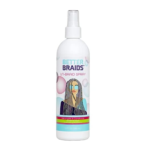 BETTER BRAIDS Un-Braid Spray (Pack of 2)