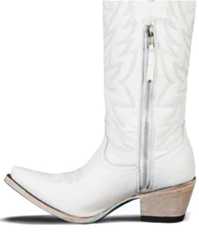 Lane Boots Smokeshow - Matte White2