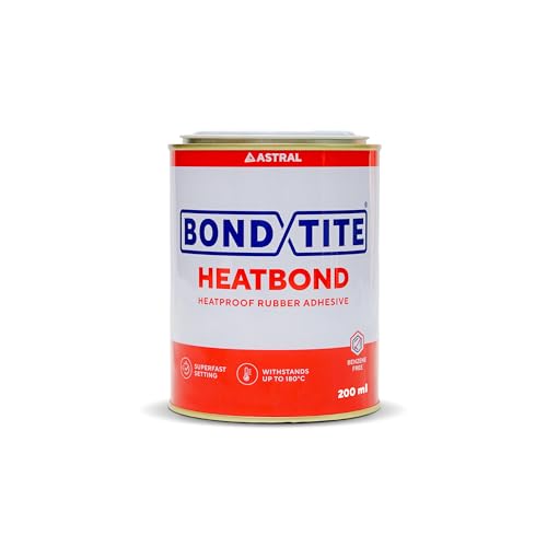 Image of Bondtite Heatbond, 200ml | Fast Setting Adhesive | Excellent Heat Resistance upto 180 C | Quick Grab & Strong Bonding