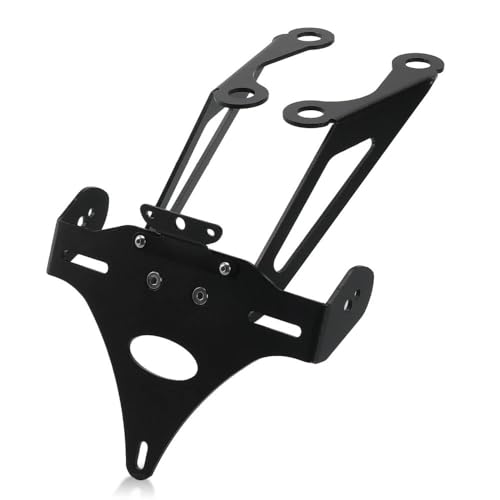 Support de plaque d'immatriculation moto anti vibration pour Monster Plus 2019 - 3