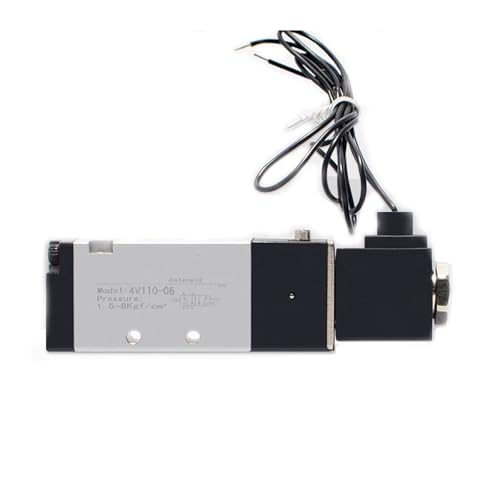 Électrovanne pneumatique 4V110-06 1/8 résolvant les fuites de gaz - 2