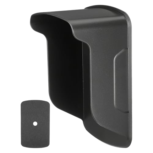 HAKIDZEL Cubierta Metálica para Timbre Exterior Apertura Precortada y Protección Lluvia para Control de Acceso en Exteriores