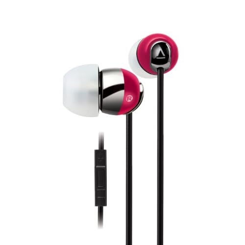Creative HS-660I2 Kabelgebundenes In-Ear Headset (integrierte Fernbedienung) für iPhone, iPod, iPad pink