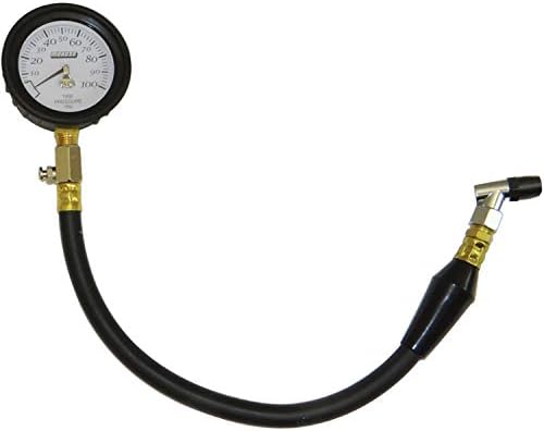 TIRE GAUGE, GARAGE SERIES, 0-100 psi