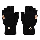 【Poignets coupe-vent 】: poignets élastiques tricotés pour un ajustement confortable, bloquant le vent et la neige, doublure douce et chaude, épaisse et confortable, qui fournira de la chaleur à vos mains les jours froids, garde la chaleur tout au long de l'automne et de l'hiver.