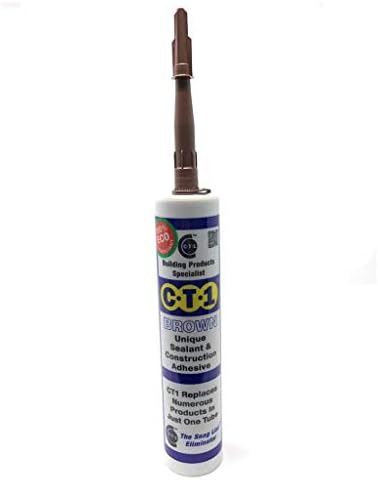 6 x CT1 Unique Sealant & Construction Adhesive 290ml (6 x White 290ml)