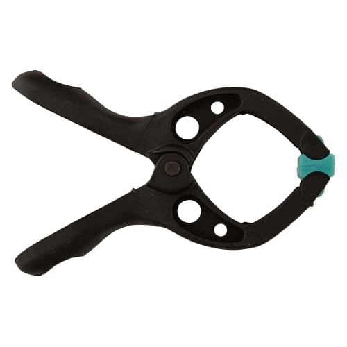 wolfcraft Juego de pinzas con resorte microfix, 4 piezas I 3432000 I De aplicación universal, especialmente adecuado para la fabricación de maquetas