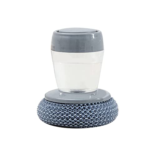 Brosse à Vaisselle avec Distributeur de Savon, Brosse avec Réservoir Liquide Vaisselle, Brosse de Nettoyage pour Nettoyage de Poêles, Outil de Lavage de la Vaisselle, Distributeur de Savon Cover