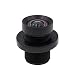 Cvivid Lenses 1/2.3" 4.35mm Non Distortion Lens with Dust Ring F/2.8 10MP 72 Degree HFOV M12 Mount for GoPro Hero 3+ 4 DJI Phantom 4 Inspire X3 FPV Drone and Quadcopter Cameras (No Dust Ring)