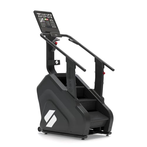 Image of STEPR XL Classic Stair Master with Get on & Go Console | Commercial Use, 190 SPM, 9 inch Step Height, 450 lb Capacity Stair Stepper Machine