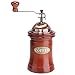 FACAZ Macinacaffè Manuale Macinacaffè in Ceramica Antica, macinatura Manuale in Legno Regolabile Macinacaffè Manuale, Rosso