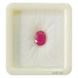 Rubis Manik de Birmanie véritable pour sceller une promesse éternelle