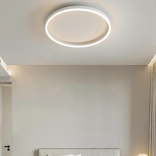Plafonnier LED moderne 50cm plafonniers ronds encastrés de salle à manger