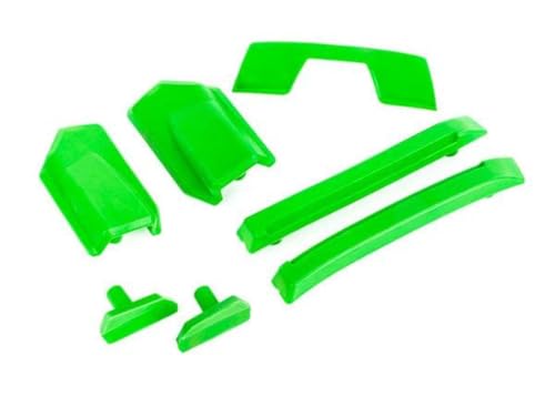 Kit de renforcement de carrosserie Traxxas Sledge vert anti-casse 9510G