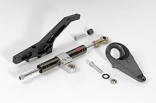 LSL Lenkungsdämpfer Kit YAMAHA YZF-R1 02-03, titan (Silver)