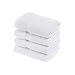 Superior 900 GSM Luxury Bathroom Hand Towels, Made Long-Staple Combed Cotton, Set of 4 Hotel & Spa Quality Hand Towels - White, 20" x 30" Each