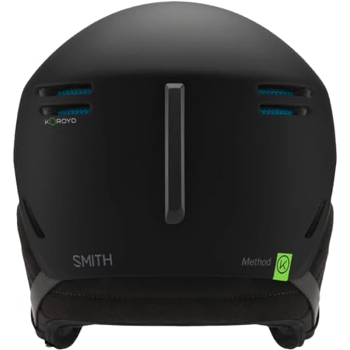 Casque Smith Method 2024 Matte Black idéal pour le snowpark et la poudreuse