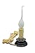 Creative Hobbies® Rustic Country Candle Lamp, 5 in, On/Off Switch, Metal Trim, Plug-in