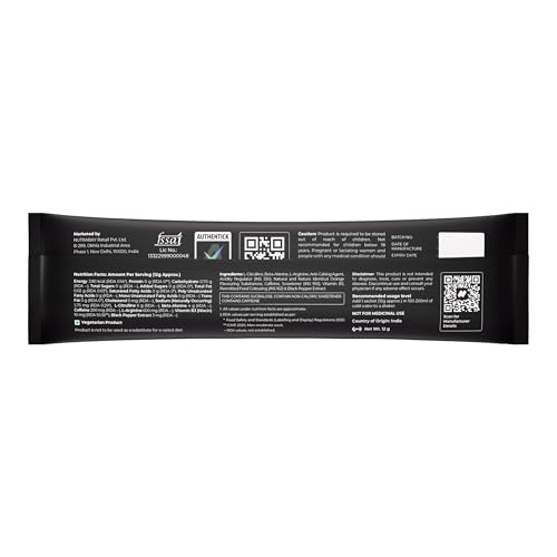 Image of Nutrabay RageX Pre Workout Supplement Powder - 12g (1 Sachet), Orange | 200mg Caffeine, 4g Beta Alanine, 6g L-Citrulline, 600mg L-Arginine, & Black Pepper | Muscle Pump & Performance