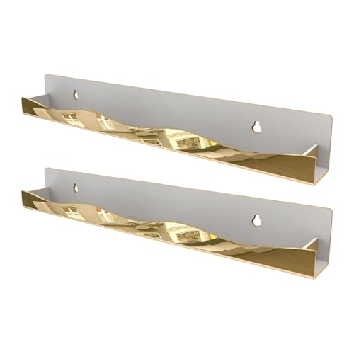 MERISHOPP®Nail Polish Wall Rack Nail Polish Holder for Bathrooms Bedroom Beauty Salons Gold|Health & Beauty|Nail Care Manicure & Pedicure|Nail Practice & Display Deal