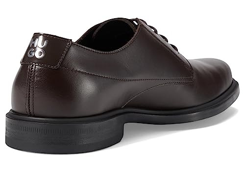 Image of Hugo Men's Kerr Shiny Leather Derby Dress Shoe