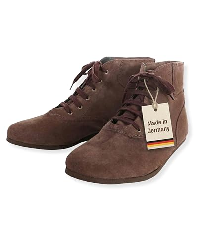 Pantoffelmann Tramper aus Veloursleder I Größe 36–48 I Bequeme...