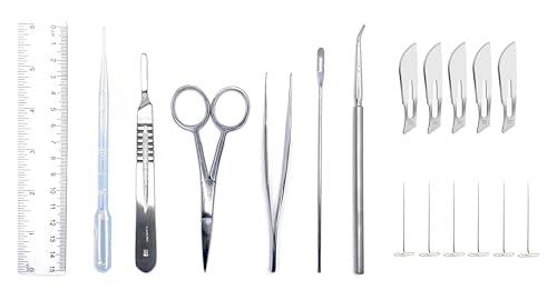 18 Piece Dissecting Kit for Anatomy Lab