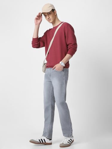 Image of Neostreak Men's Regular Fit Heavy Washed Jeans Stretchable